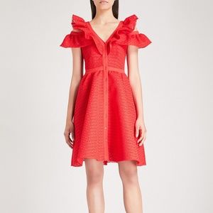 Maje Reglisse Lace Dress